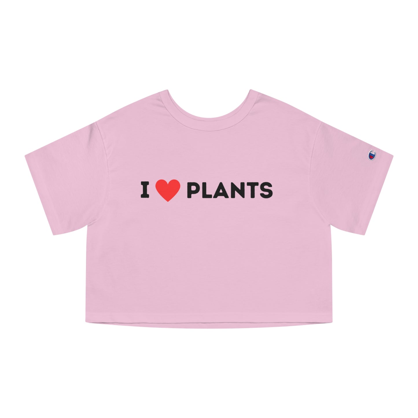 Love Plants Champion Cropped T-Shirt