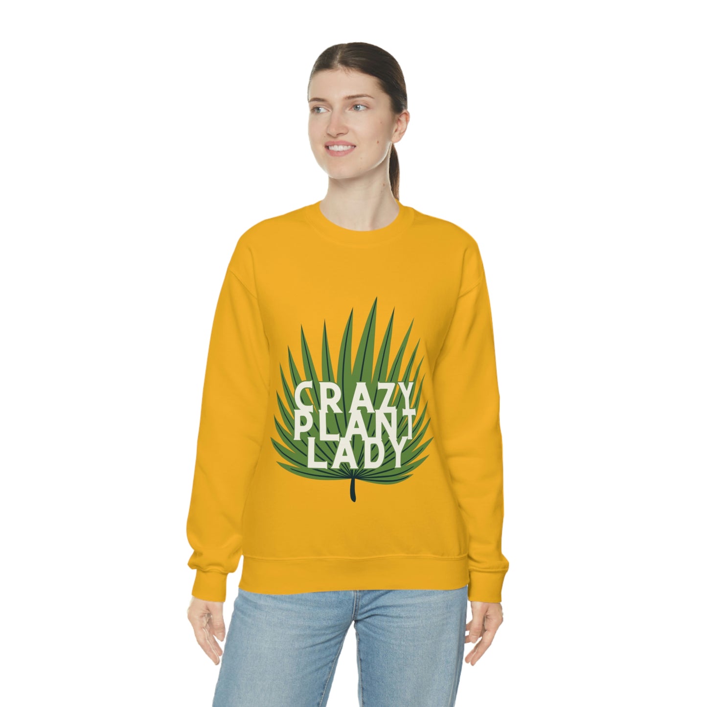 Crazy Plant Lady Unisex Crewneck