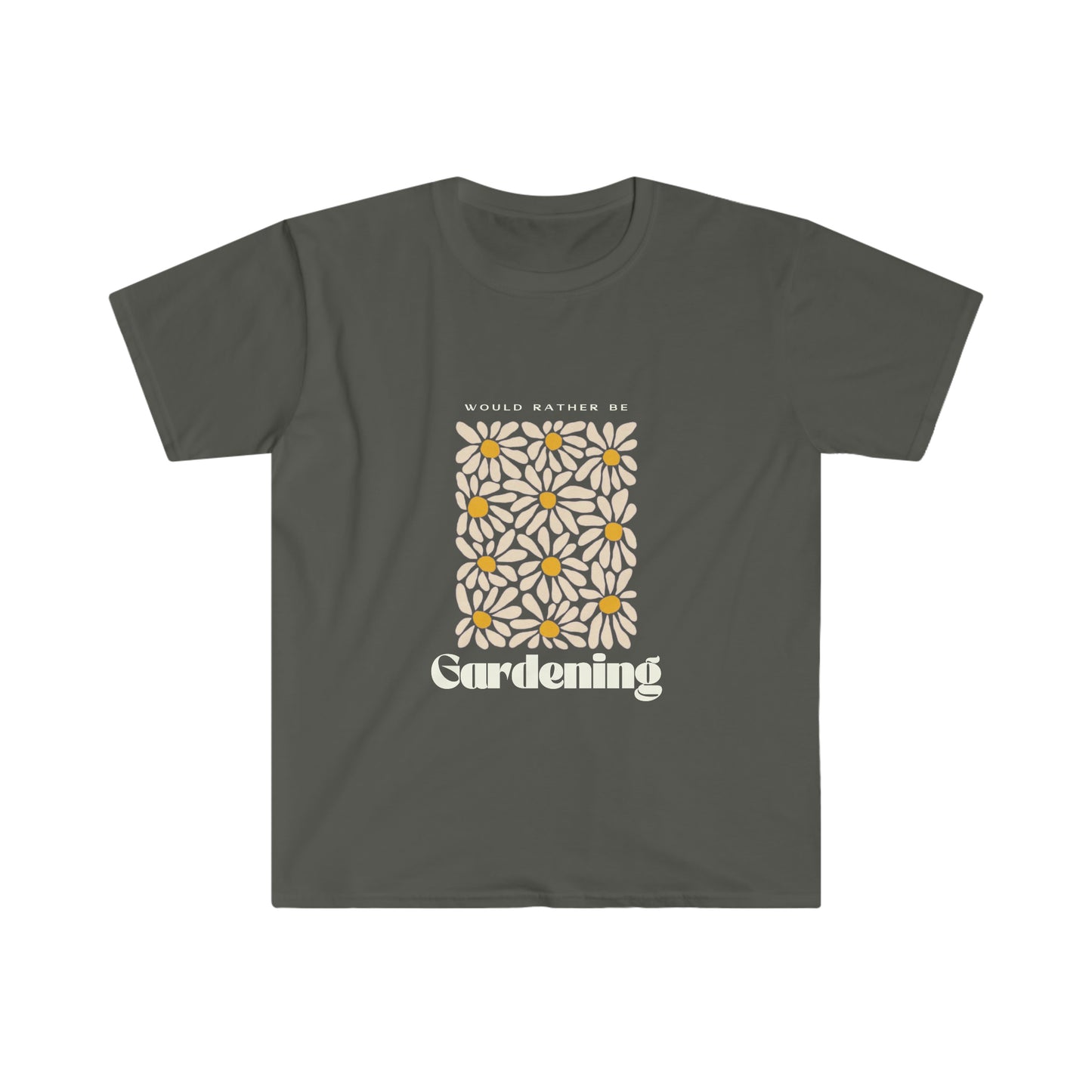 Would Rather Be Gardening Unisex Softstyle T-Shirt