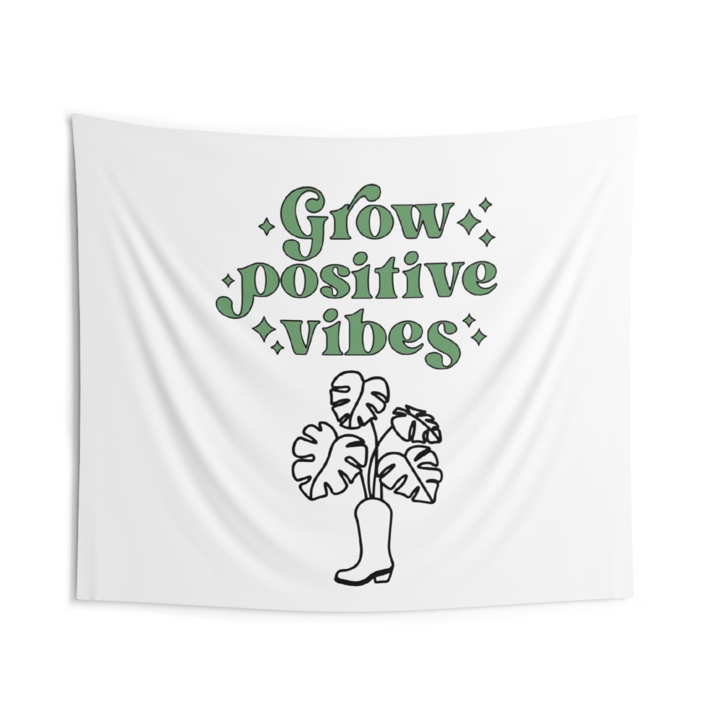 Grow Positive Indoor Wall Tapestries