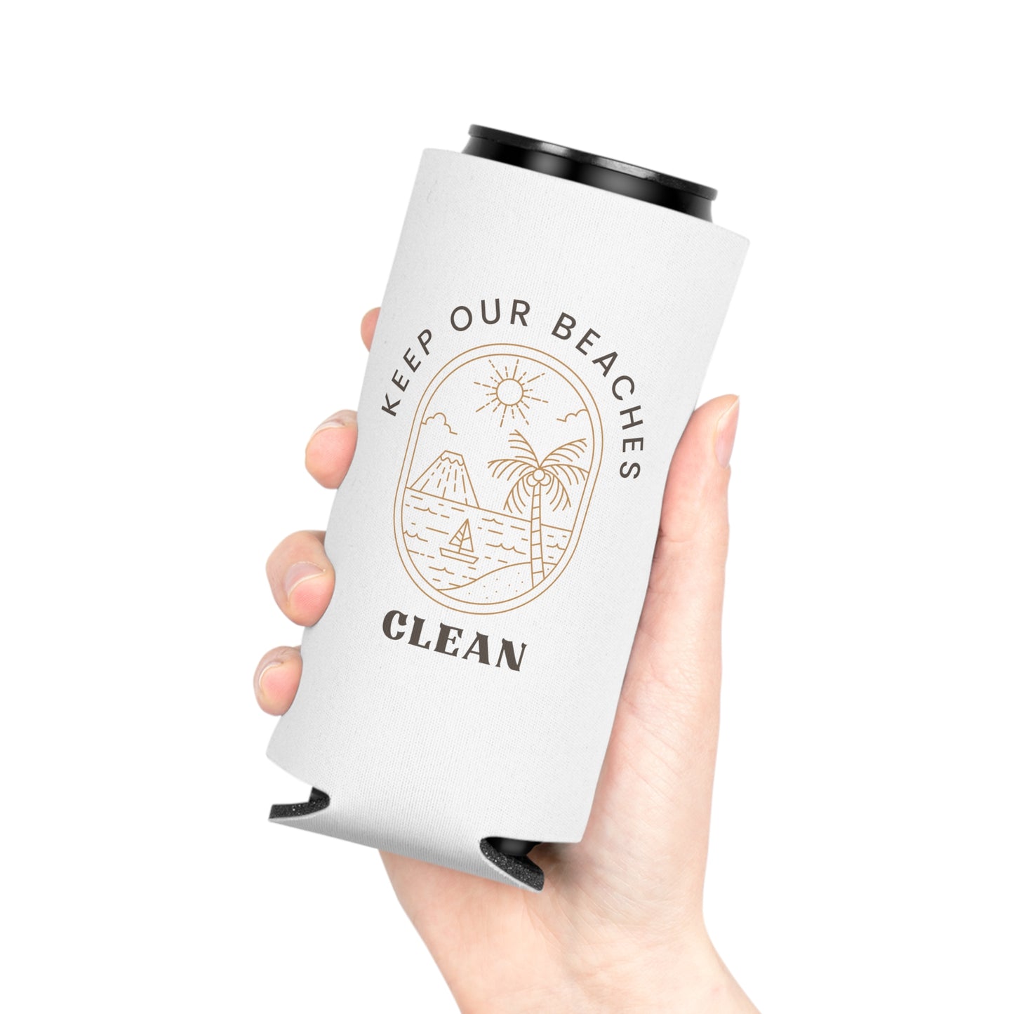 Clean Beaches Can Cooler