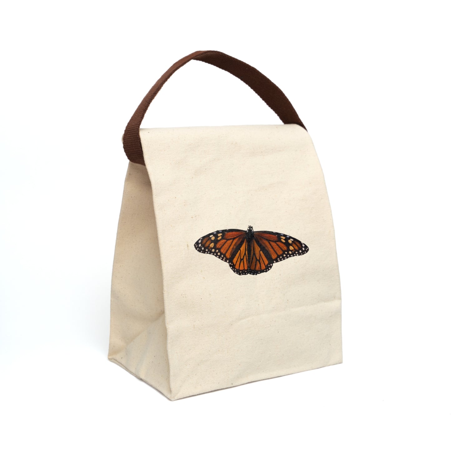 Monarch Canvas Lunch Bag