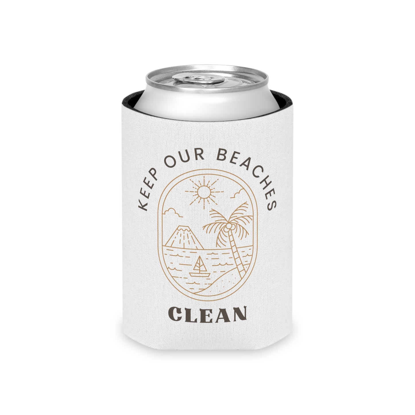 Clean Beaches Can Cooler