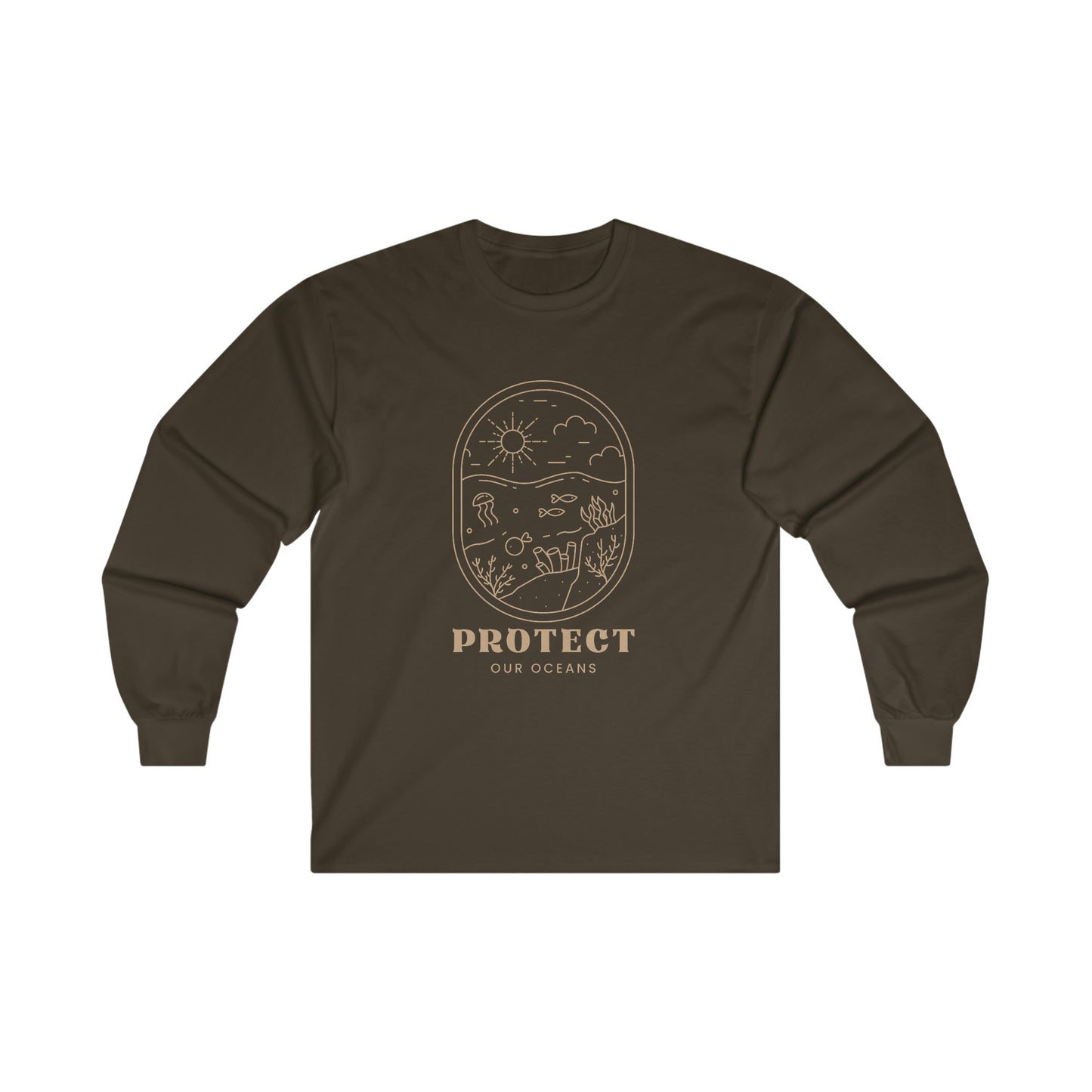 Protect Our Oceans Cotton Long Sleeve