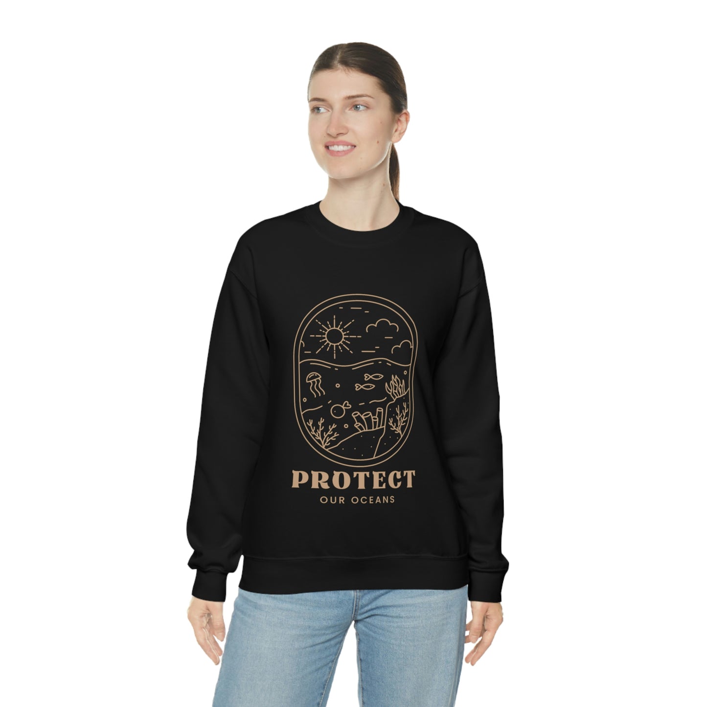 Protect Our Oceans Unisex Crewneck