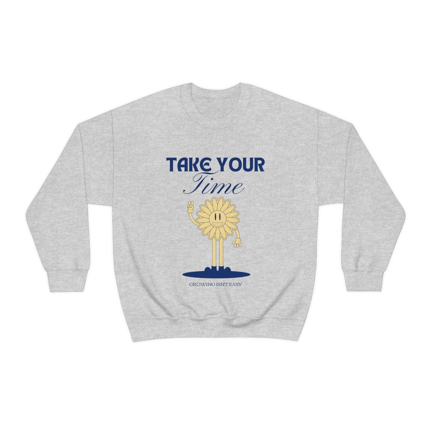 Growing Isn't Easy Unisex Crewneck