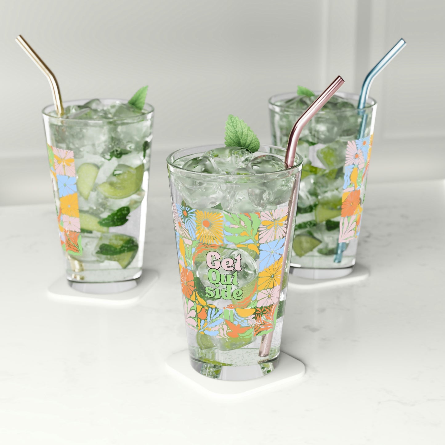 Get Outside Pint Glass
