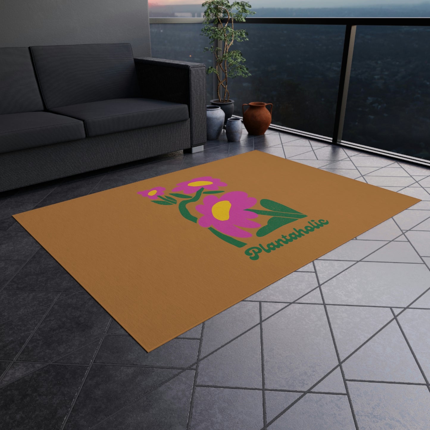 Plantaholic Outdoor Rug