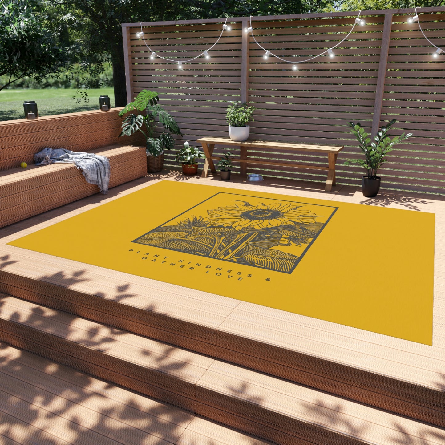 Plant Kindness Outdoor Rug