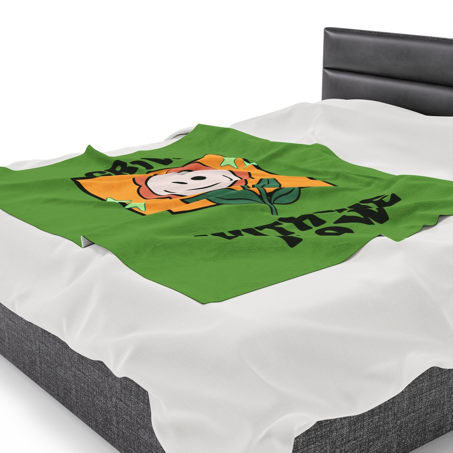 Flow Velveteen Plush Blanket