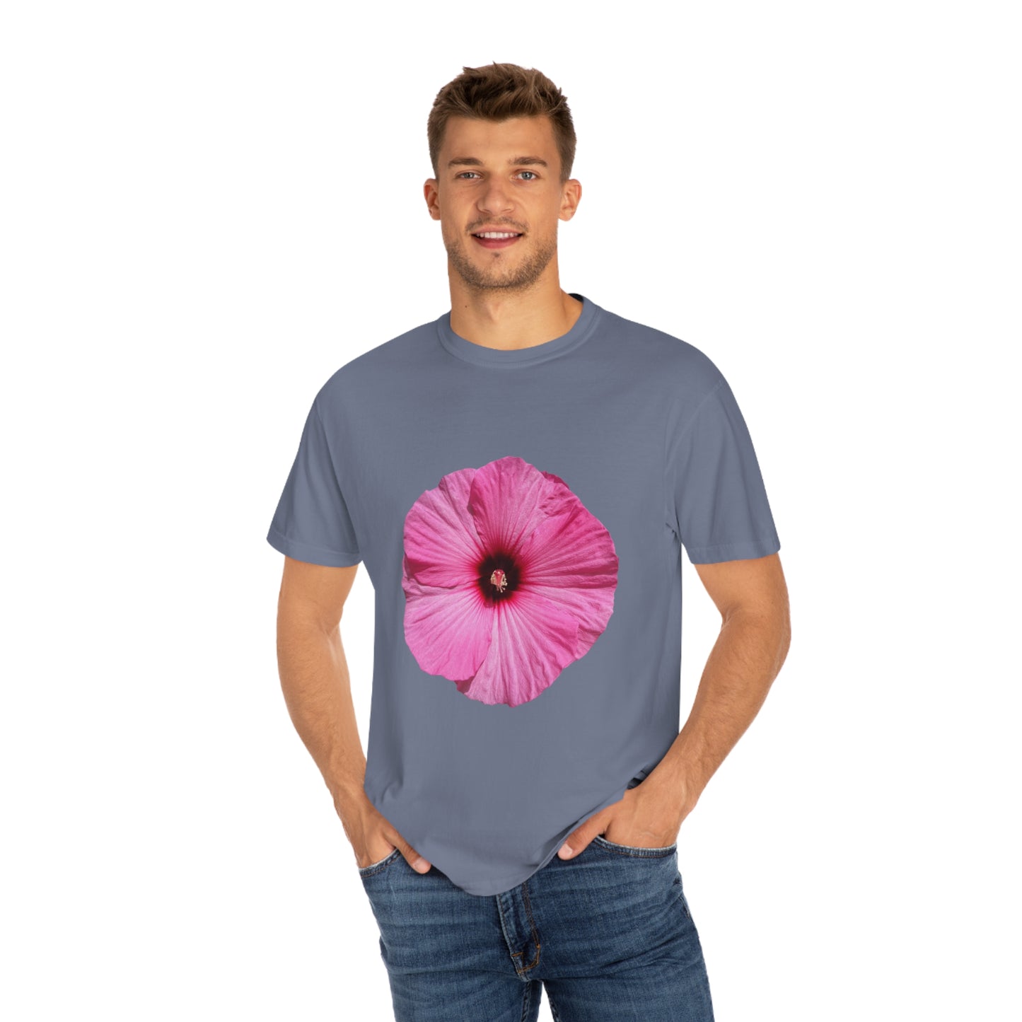 Hibiscus Garment-Dyed T-shirt