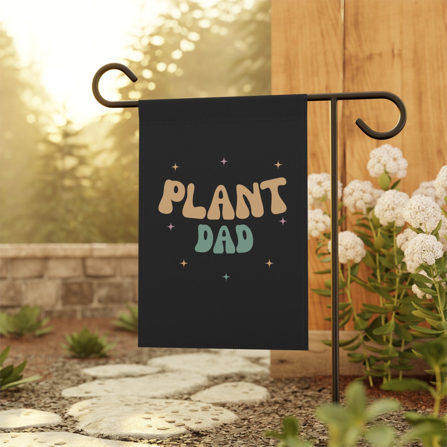 Plant Dad Garden & House Banner