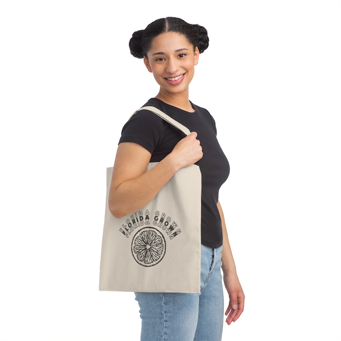 Florida Grown Canvas Tote Bag