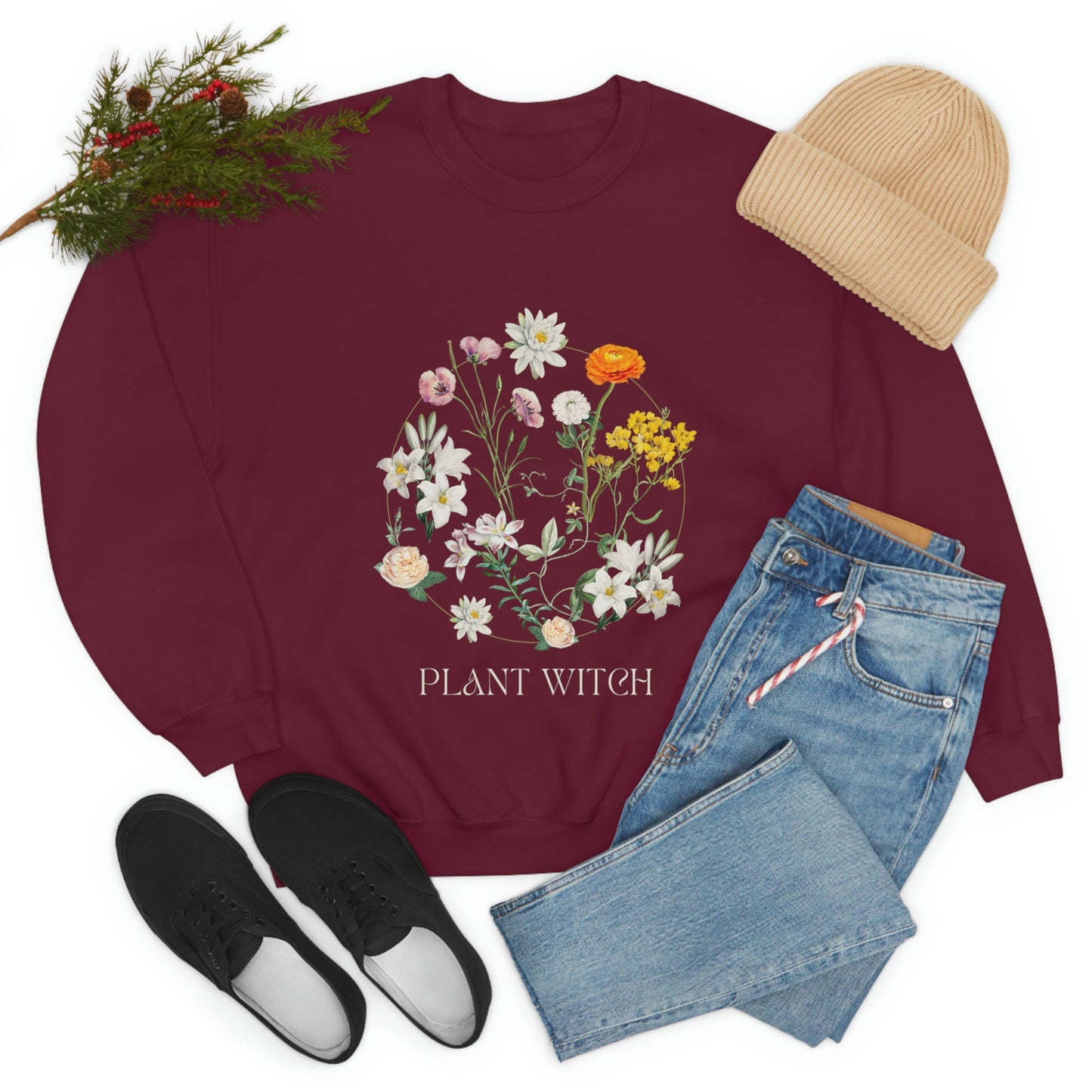 Plant Witch Unisex Crewneck