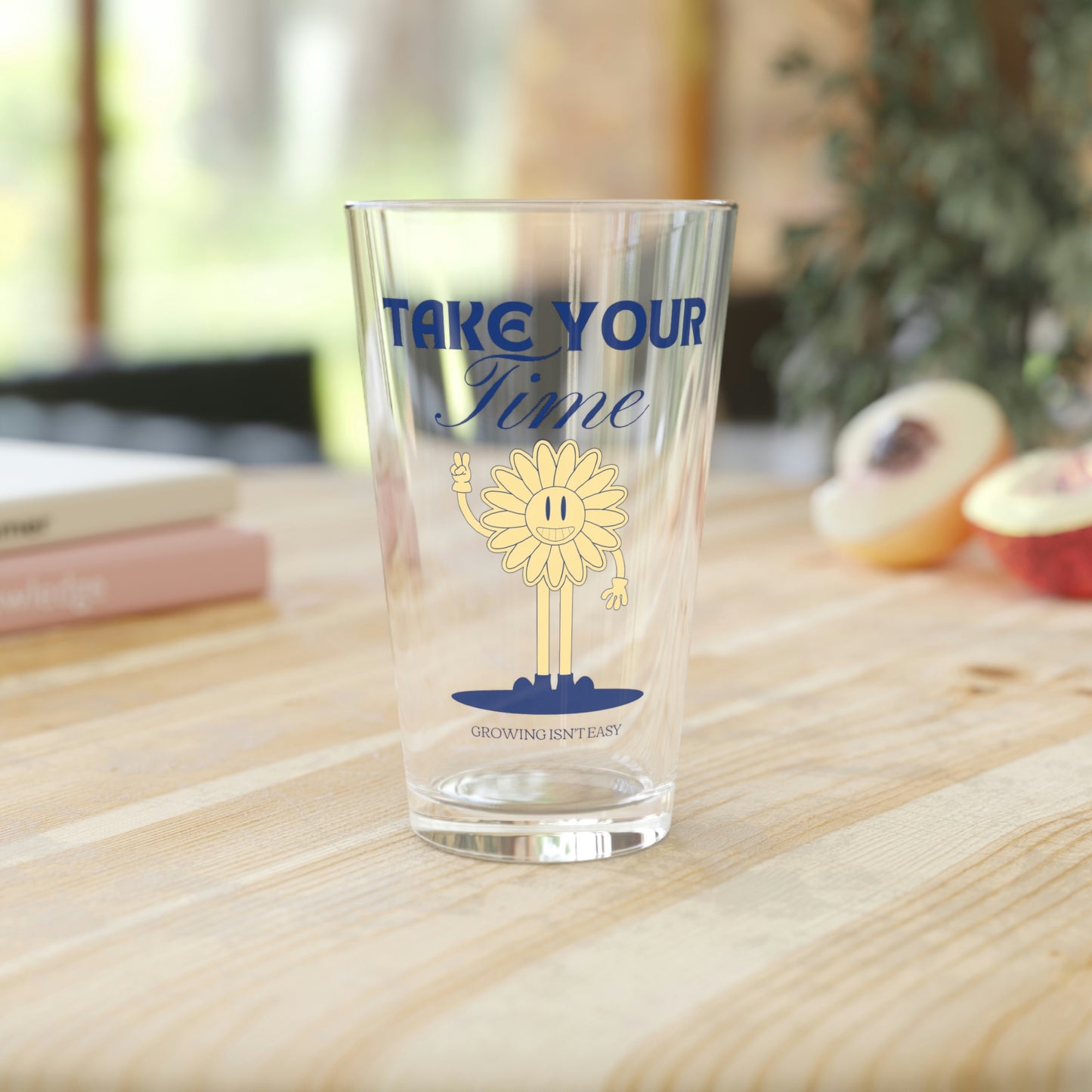 Growing Isn't Easy Pint Glass