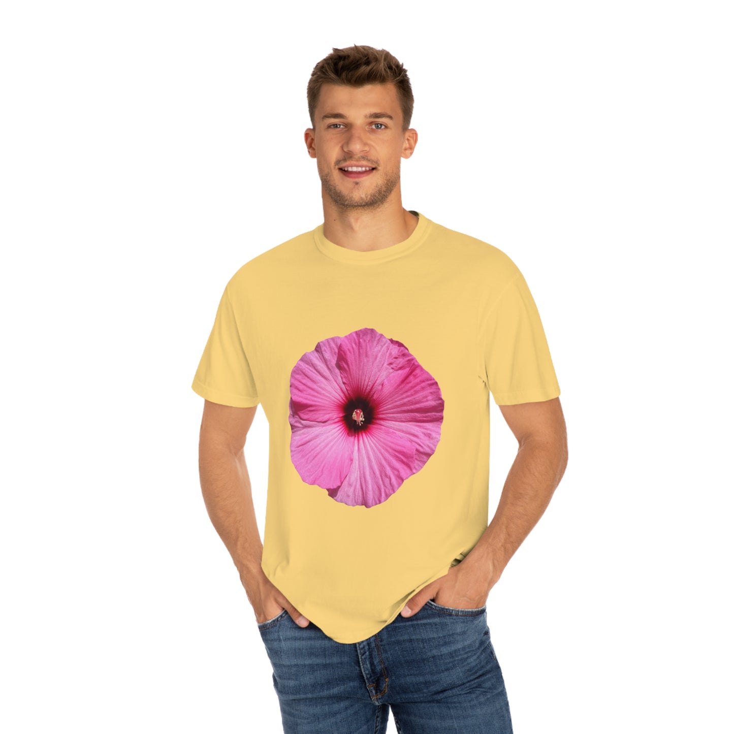 Hibiscus Garment-Dyed T-shirt