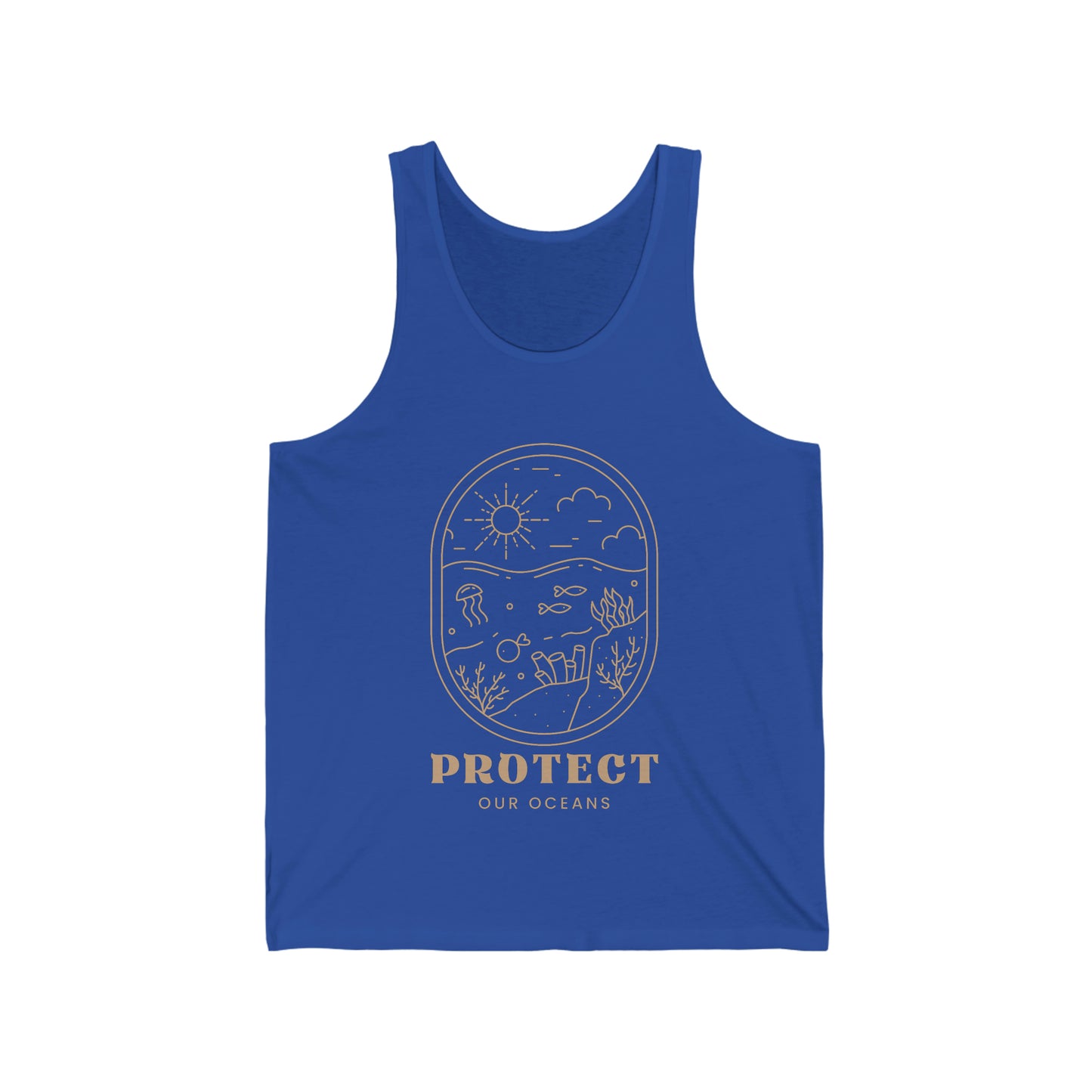 Protect Our Oceans Unisex Tank
