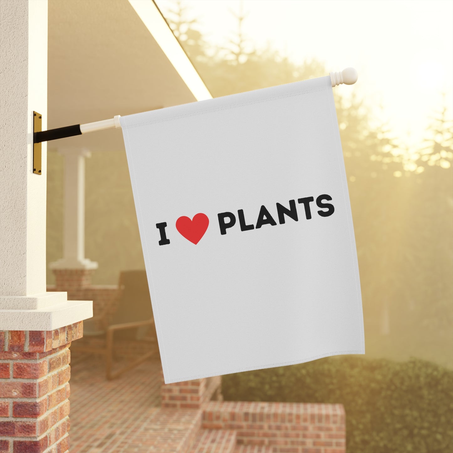 Love Plants Garden & House Banner