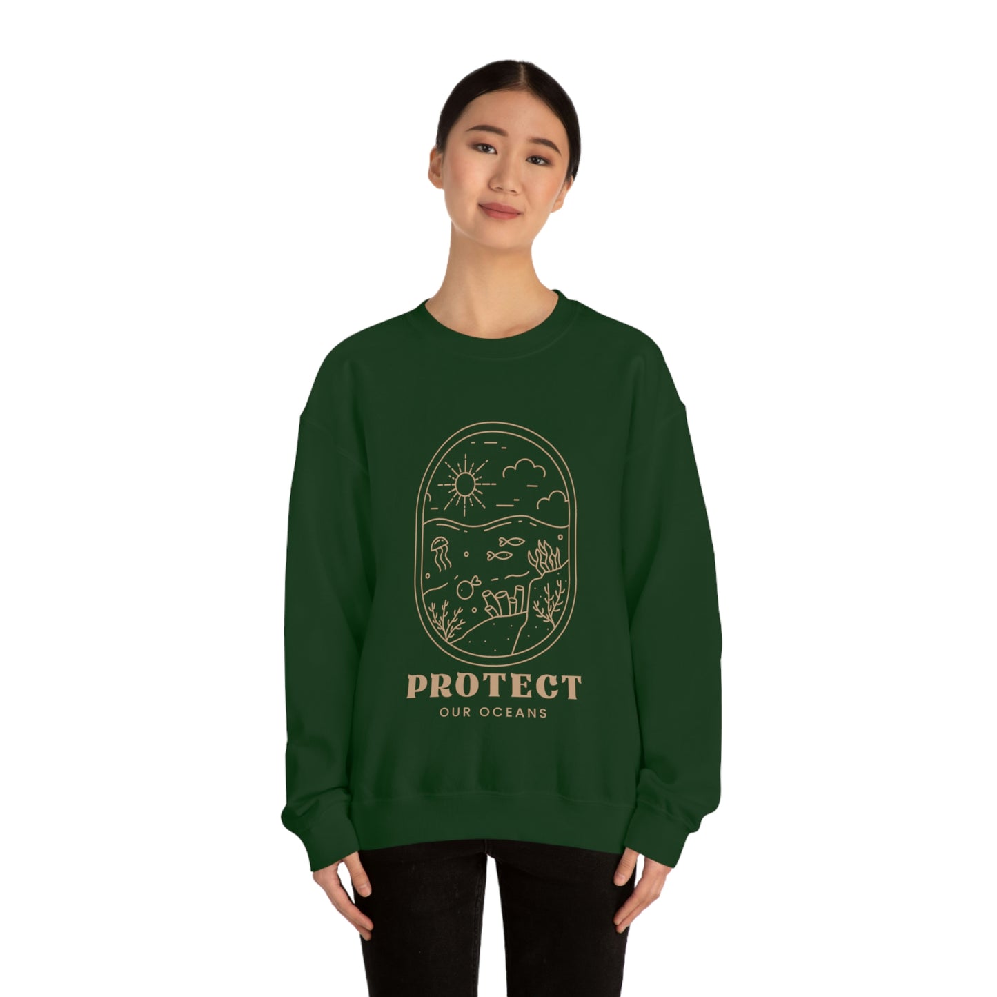 Protect Our Oceans Unisex Crewneck