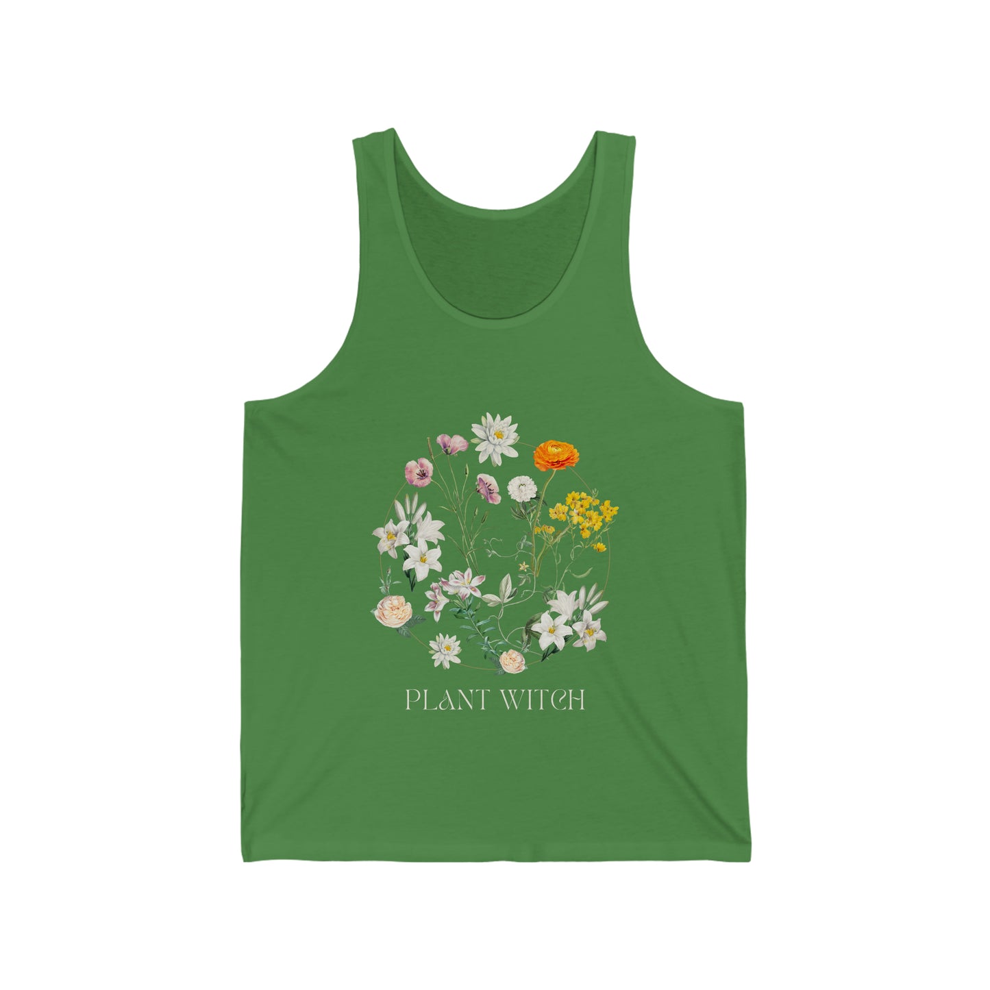 Plant Witch Unisex Jersey Tank