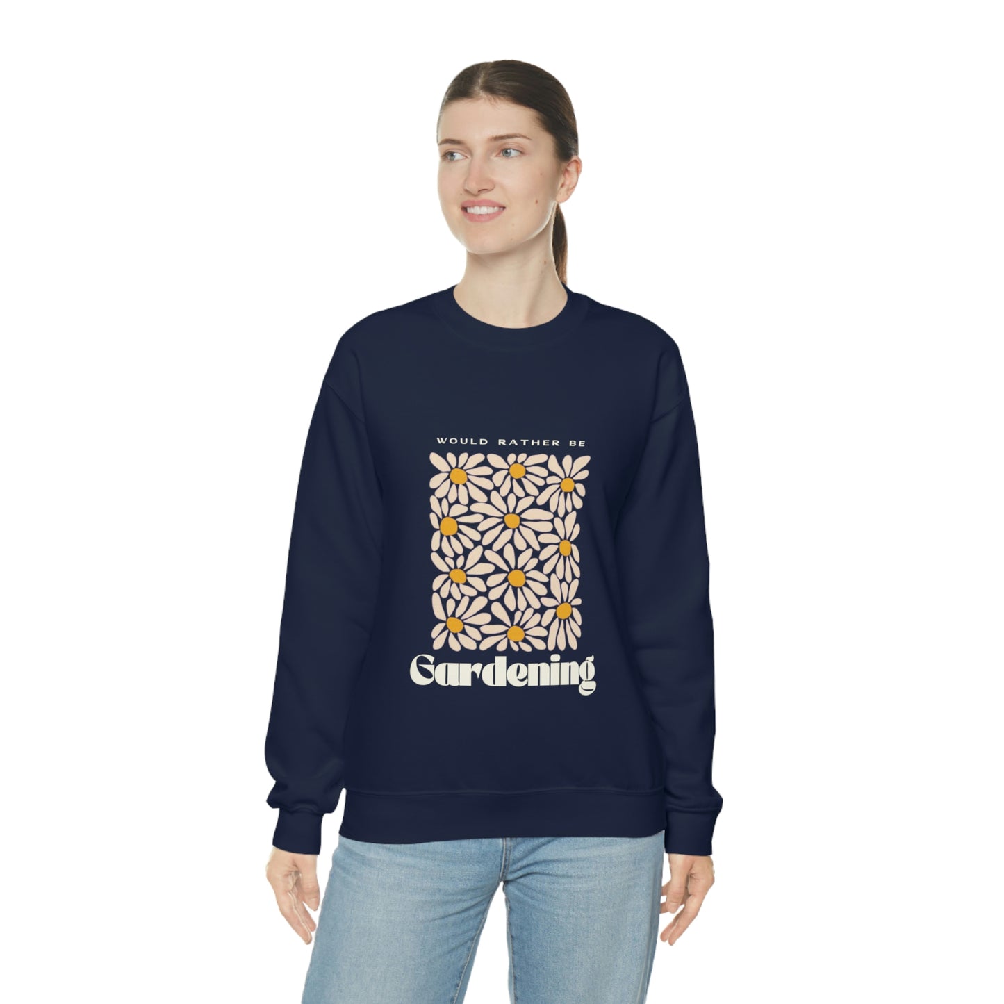 Would Rather Be Gardening Unisex Crewneck