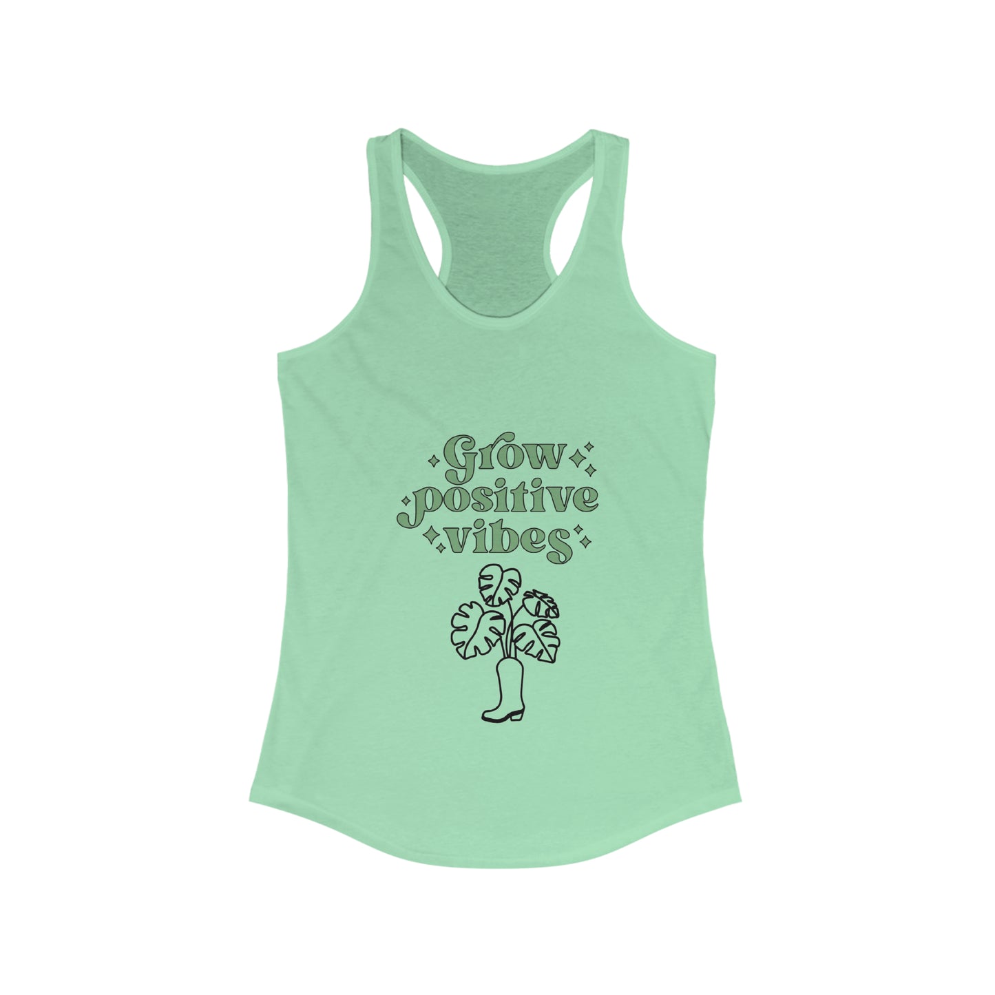 Grow Positive Women's Racerback Tank