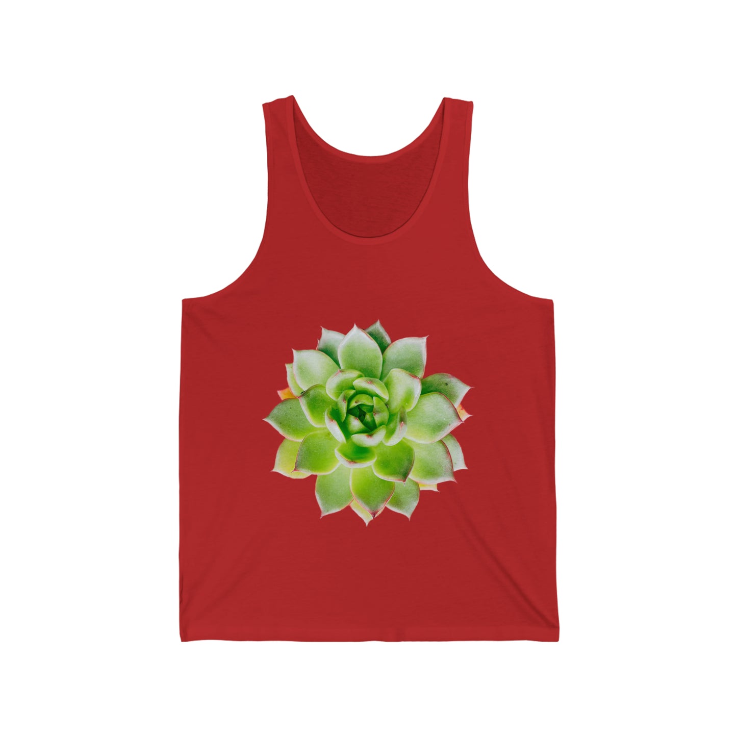 Echeveria Unisex Jersey Tank