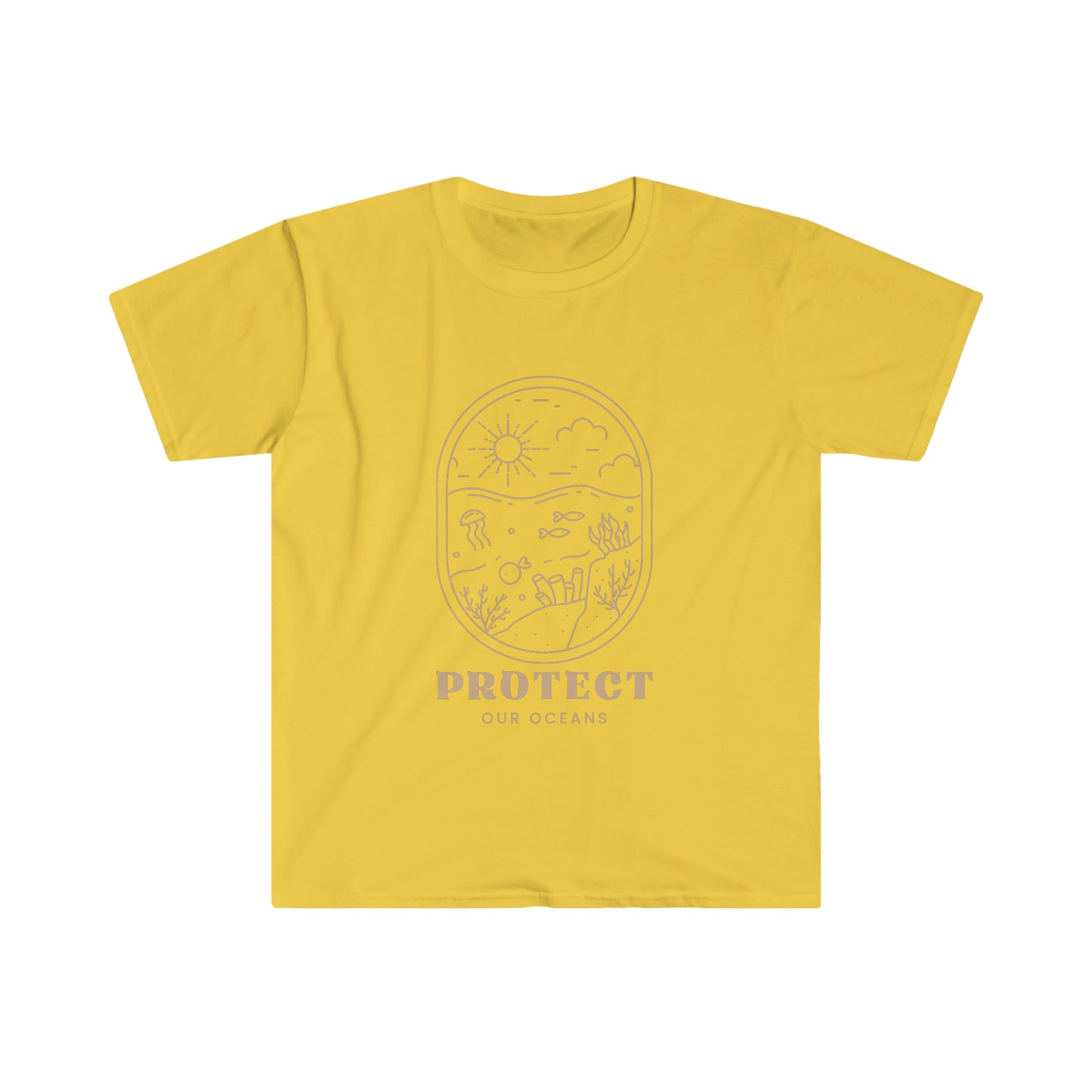 Protect Our Oceans Unisex Softstyle T-Shirt