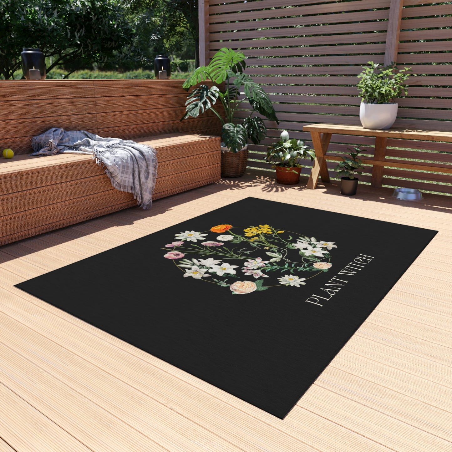 Plant Witch Outdoor Rug