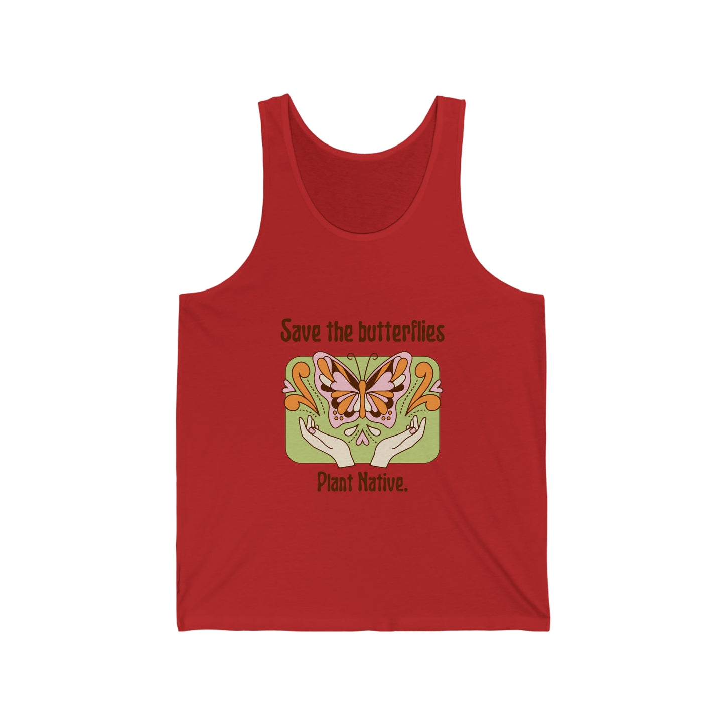 Plant Native Unisex Jersey Tank