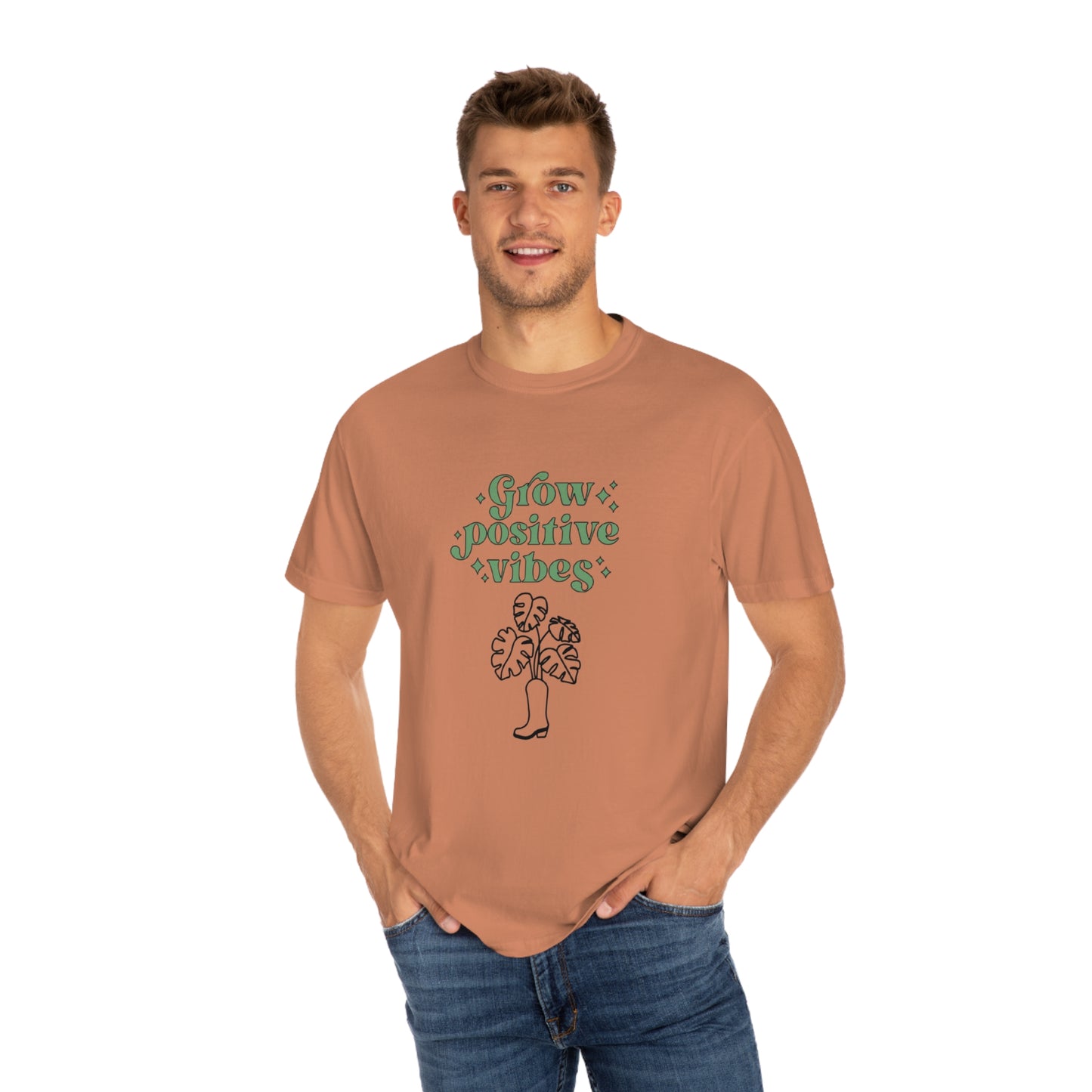 Grow Positive Garment-Dyed T-shirt