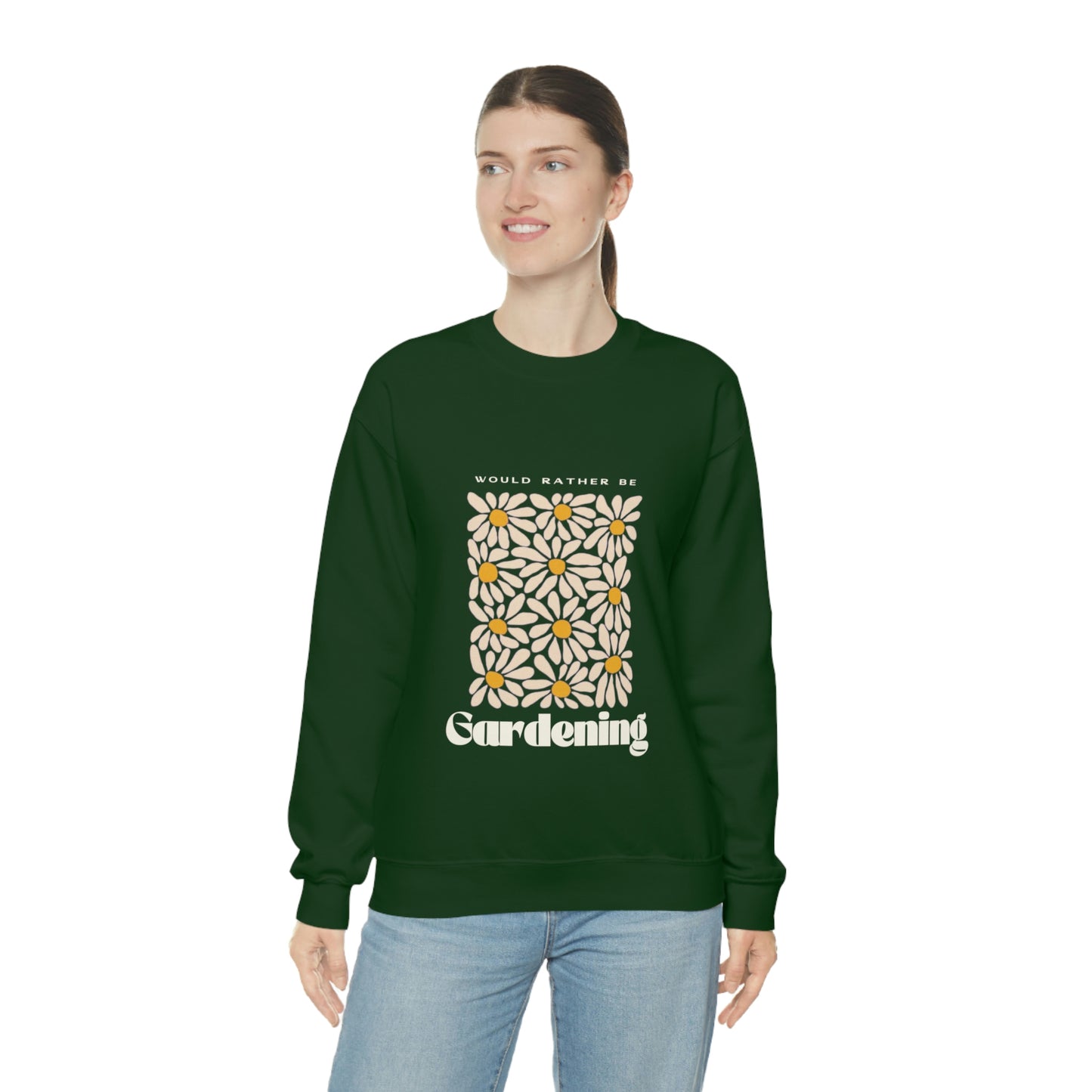 Would Rather Be Gardening Unisex Crewneck