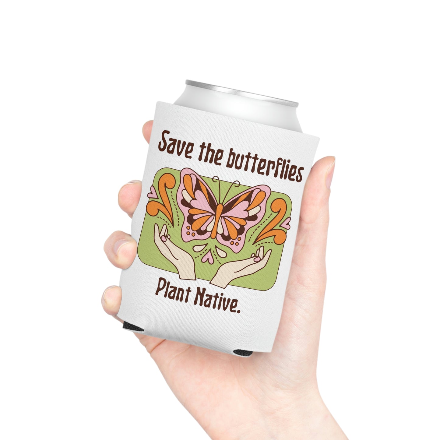 Plant Native Can Cooler
