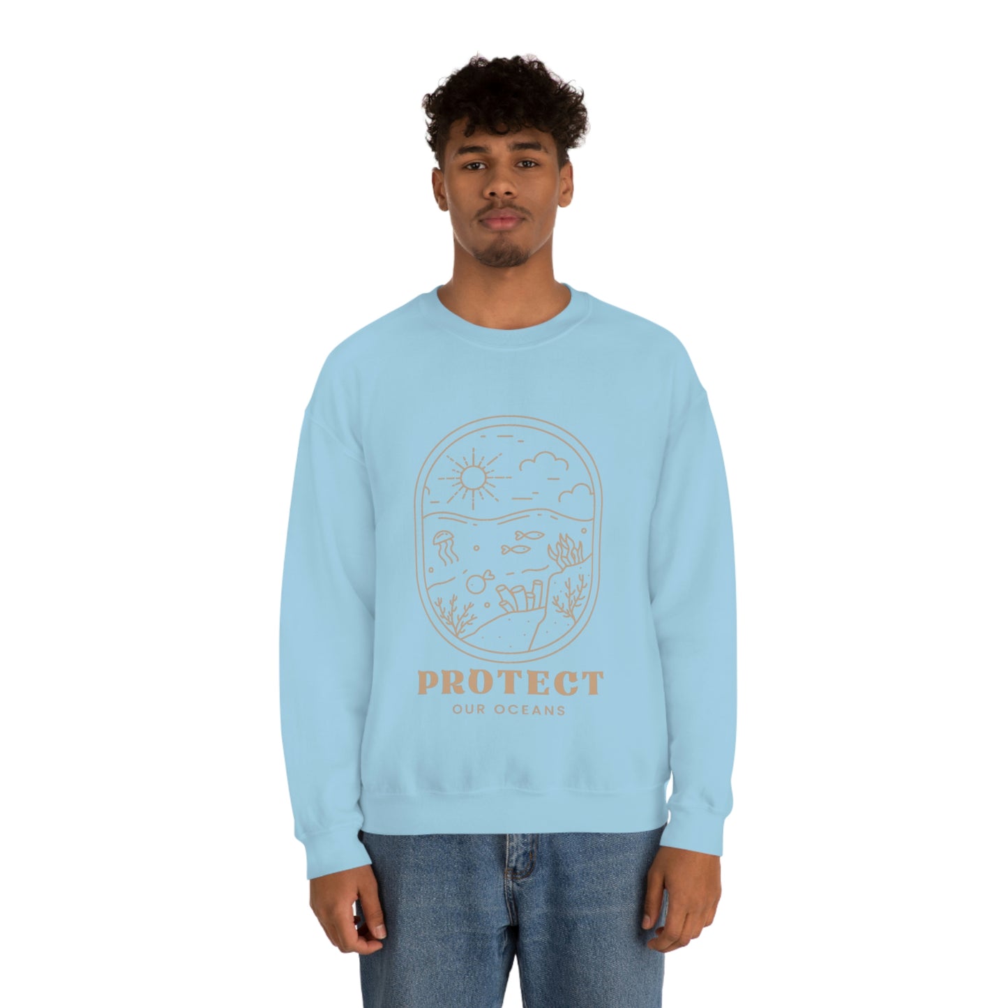 Protect Our Oceans Unisex Crewneck