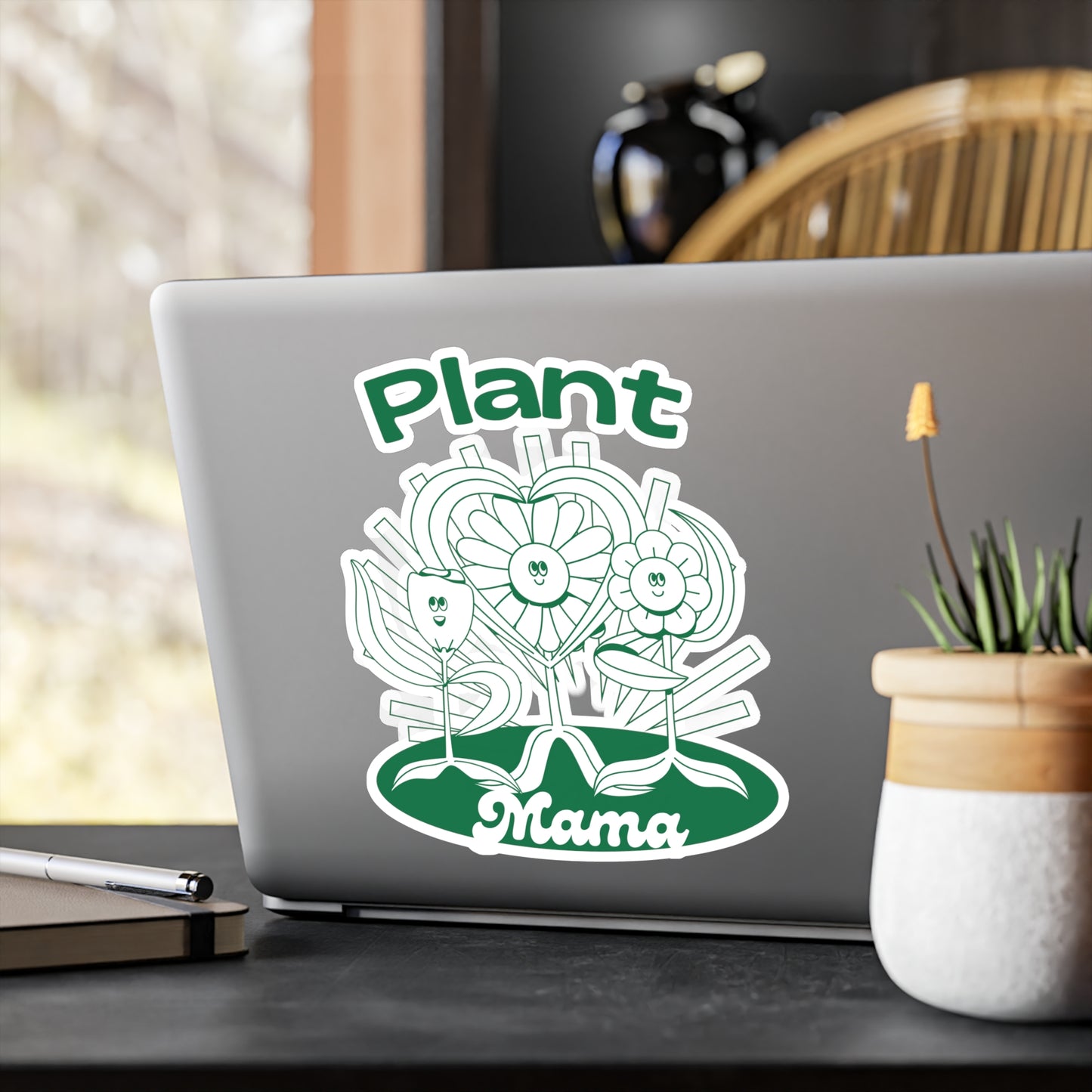 Plant Mama Vinyl Decals