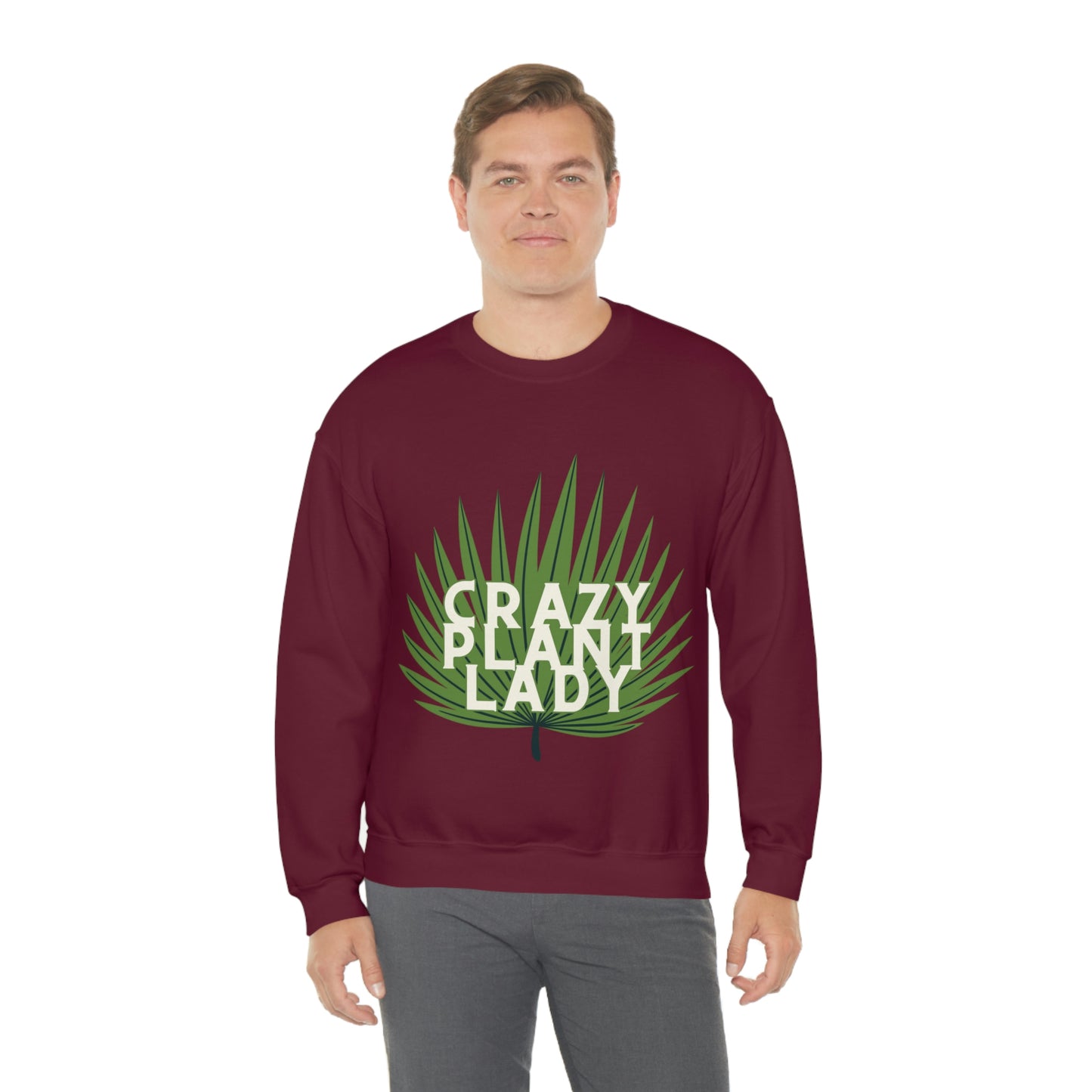 Crazy Plant Lady Unisex Crewneck