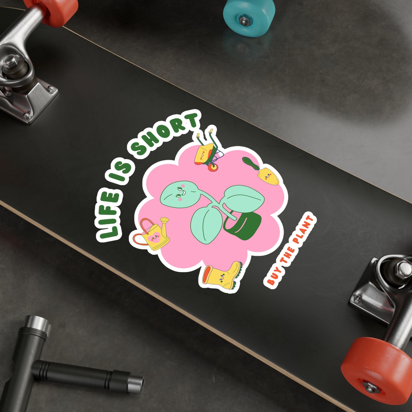 Life Is Short Vinyl Decals