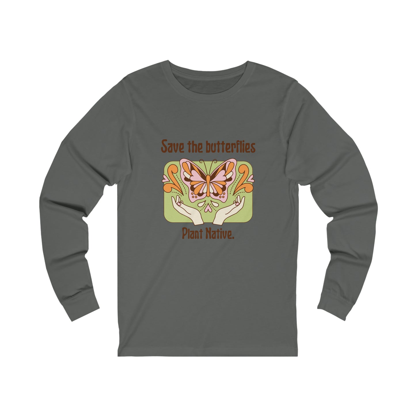 Plant Native Unisex Jersey Long Sleeve