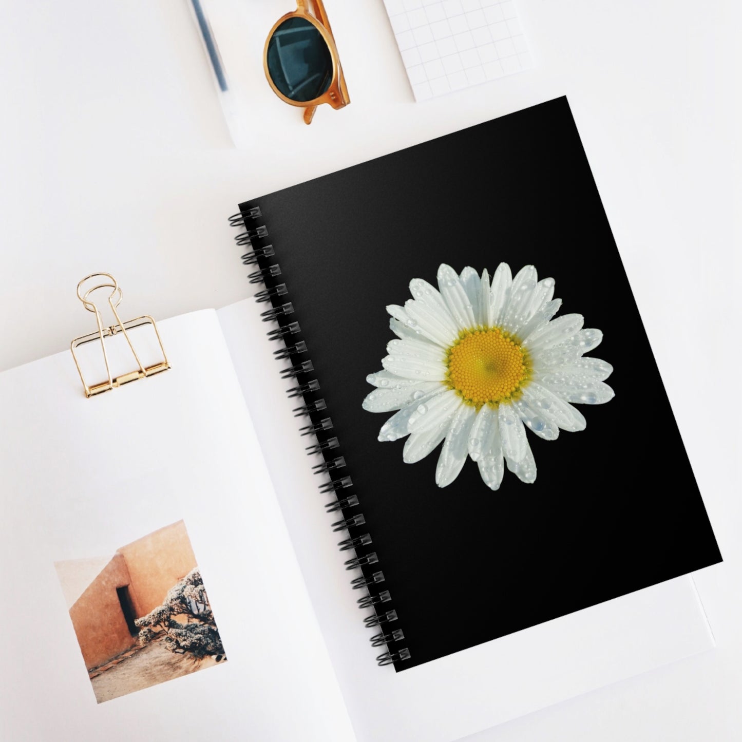 Daisy Spiral Notebook