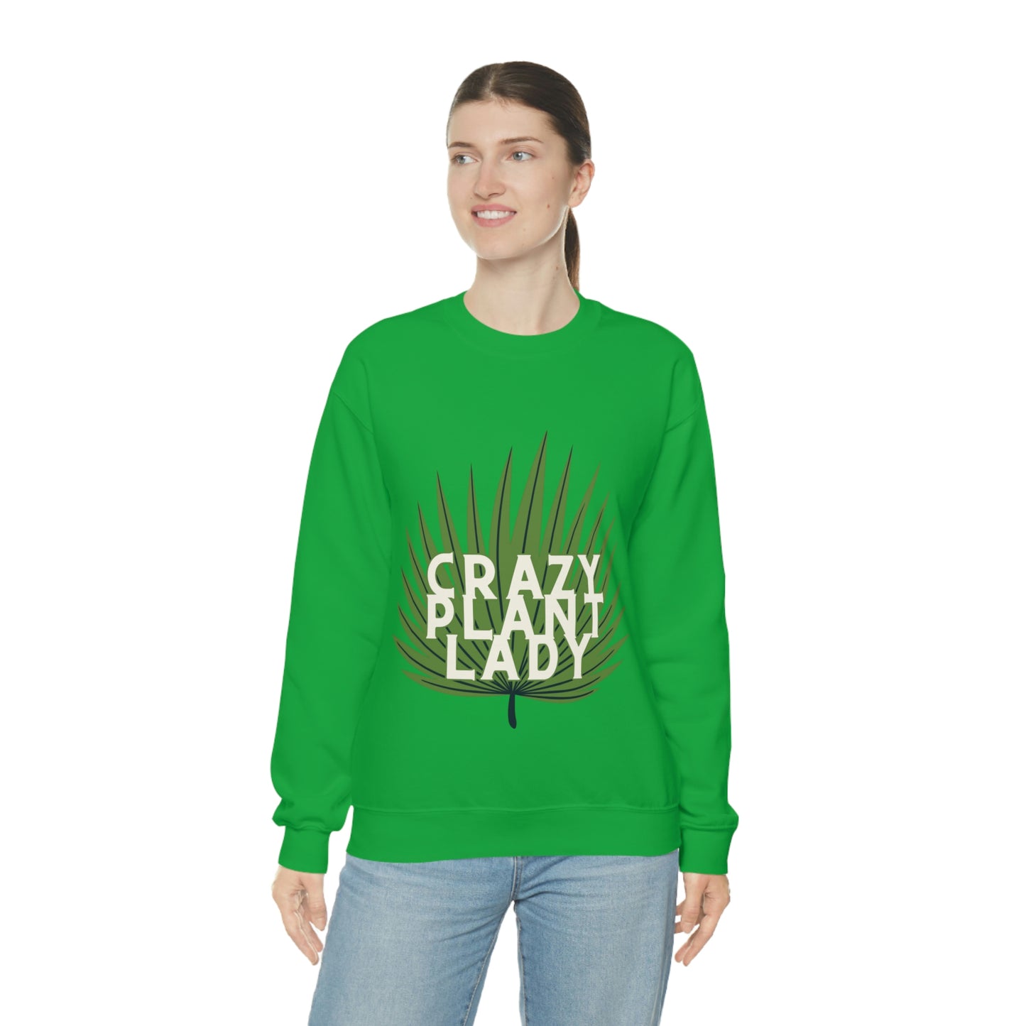 Crazy Plant Lady Unisex Crewneck