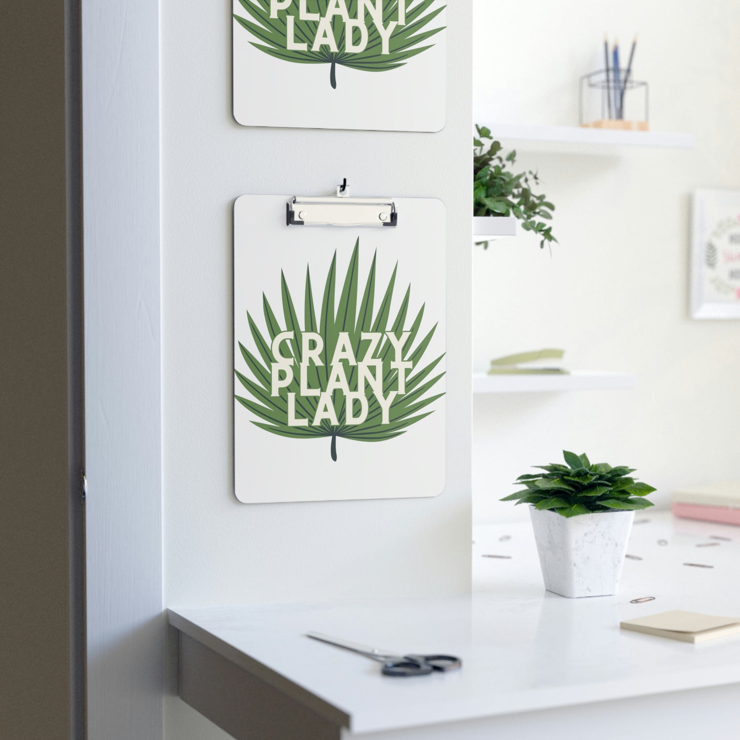 Crazy Plant Lady Clipboard
