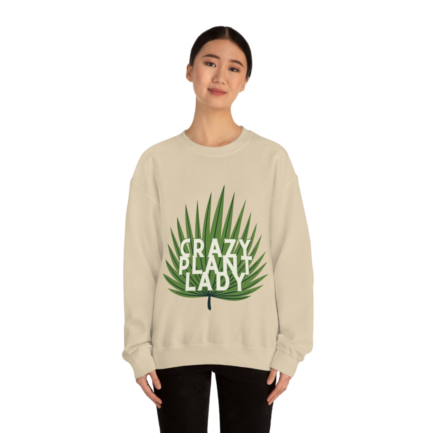 Crazy Plant Lady Unisex Crewneck