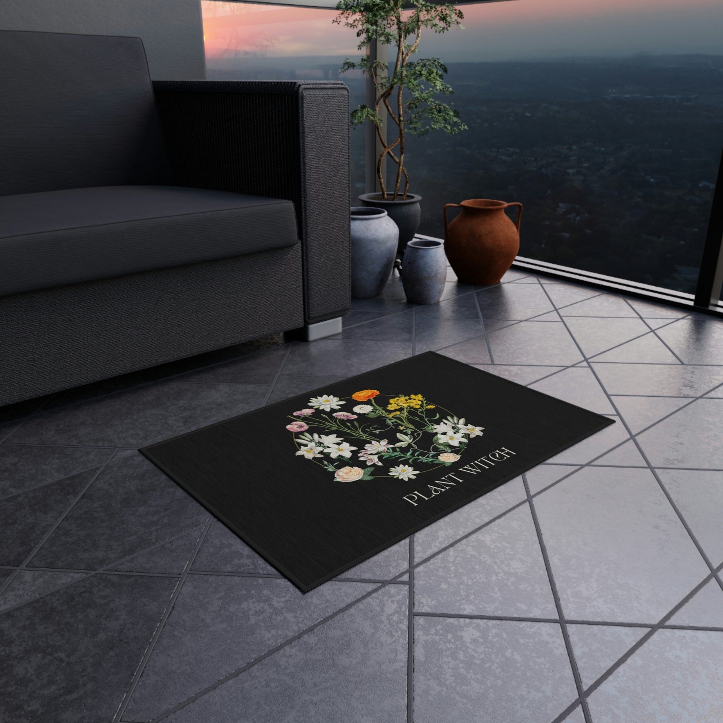 Plant Witch Outdoor Rug