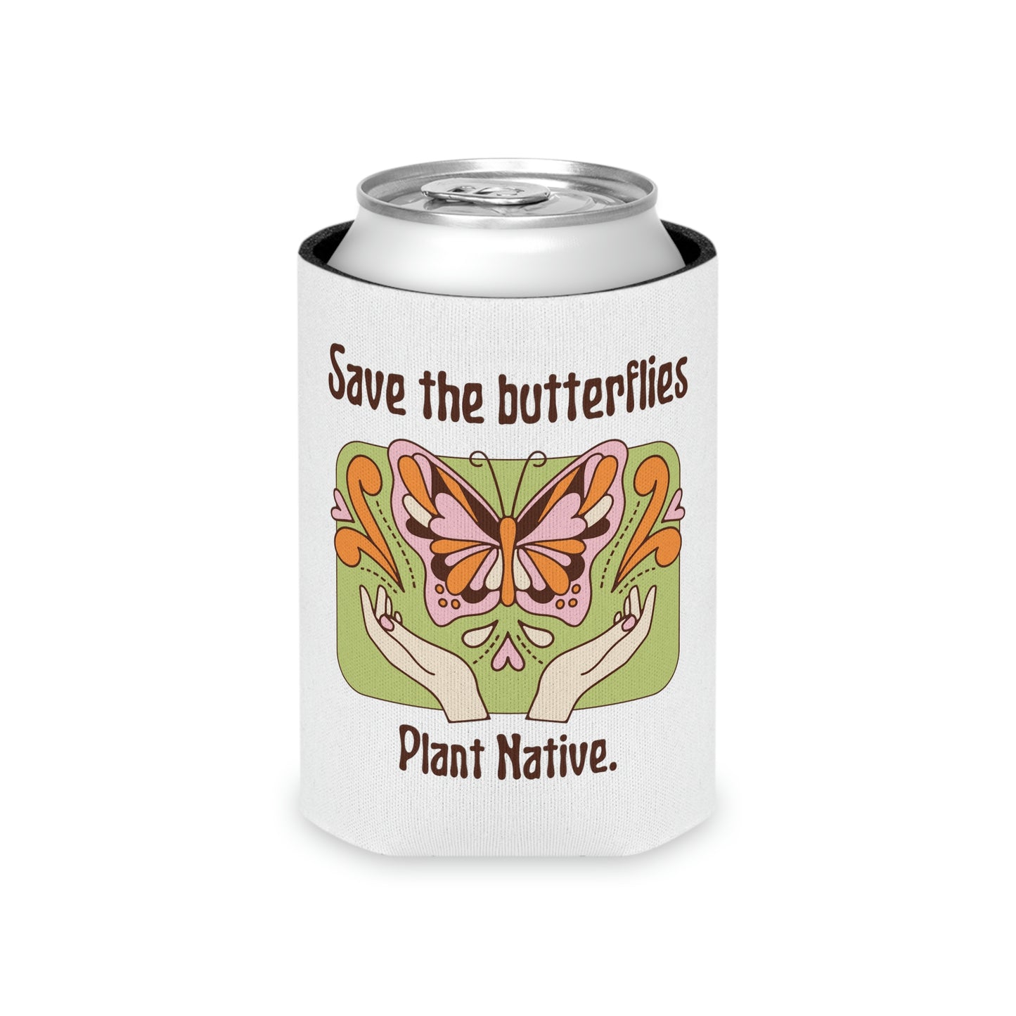 Plant Native Can Cooler
