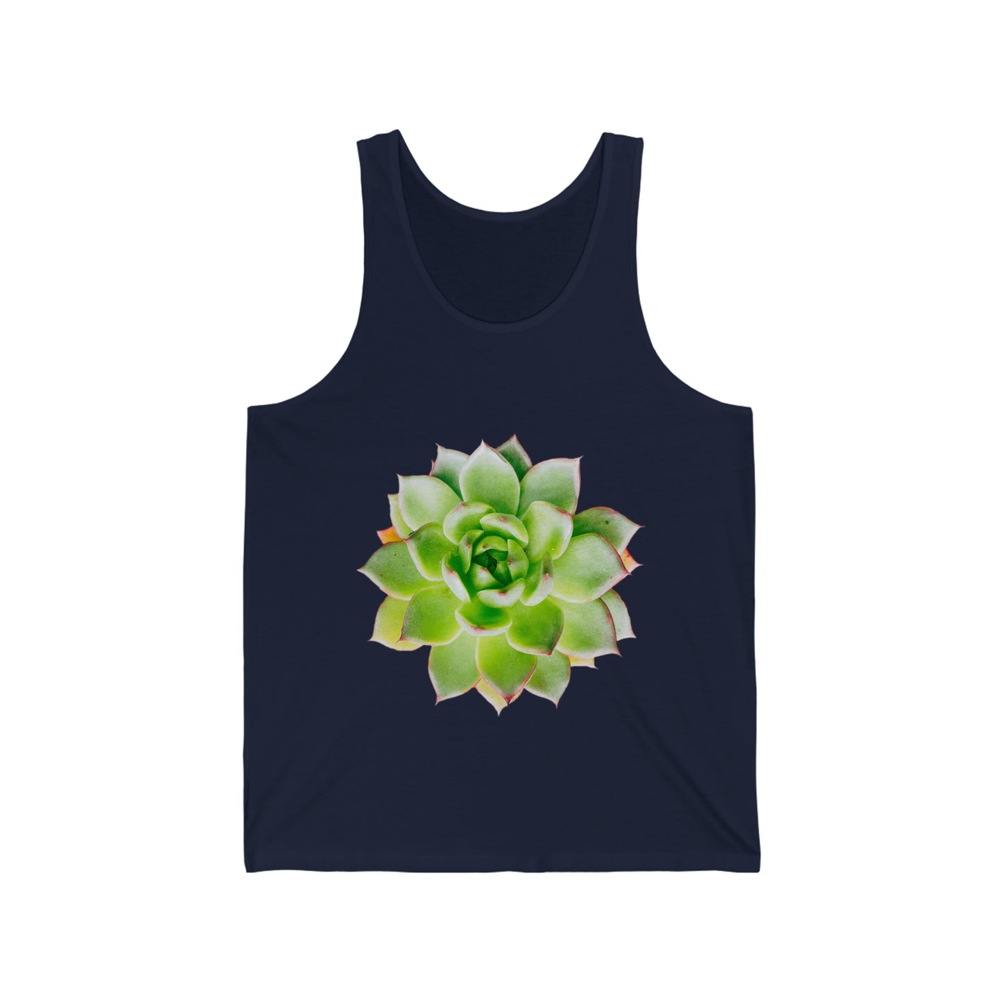 Echeveria Unisex Jersey Tank