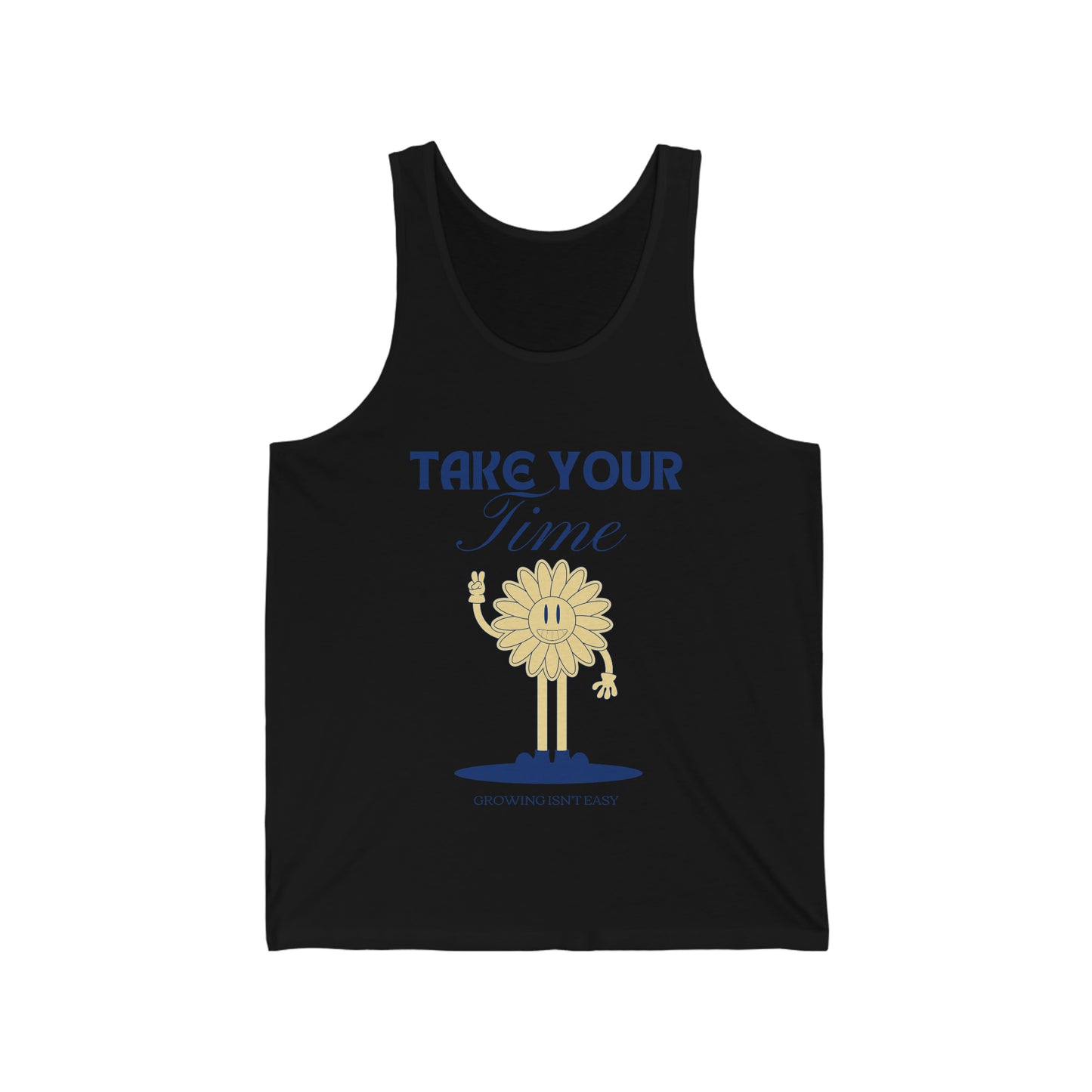 Growing Isn't Easy Unisex Jersey Tank