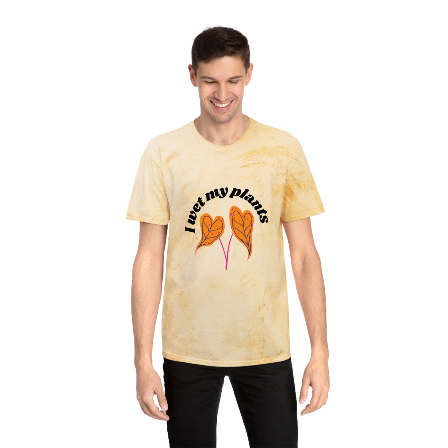 I Wet My Plants Color Blast T-Shirt