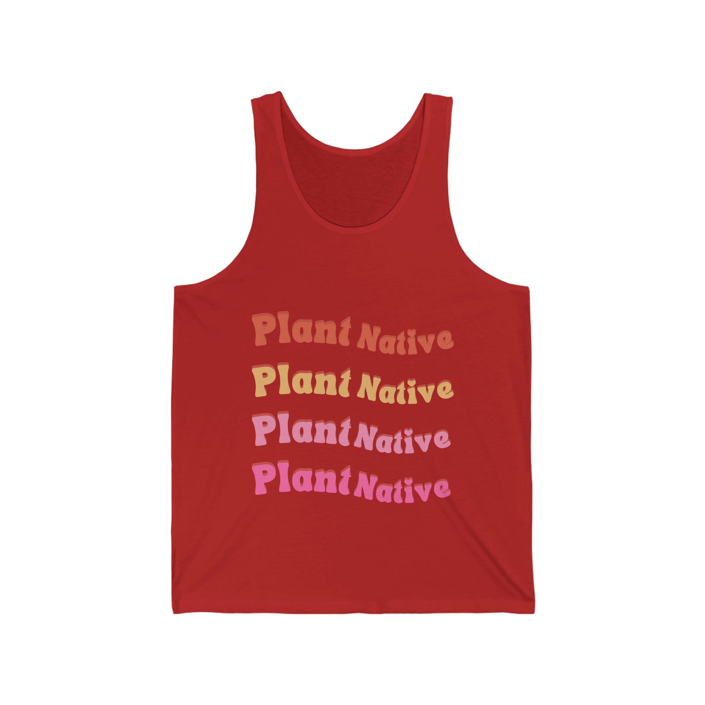 Plant Native Unisex Jersey Tank