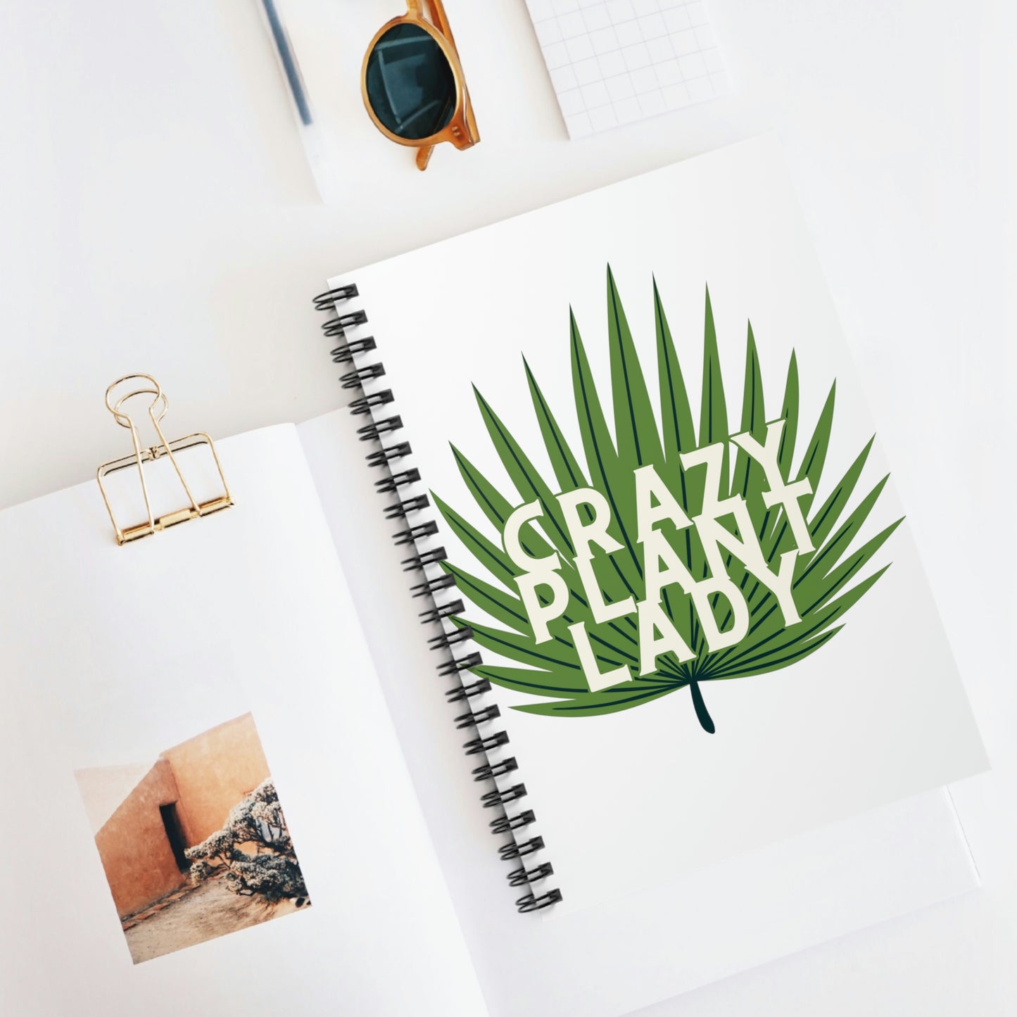 Crazy Plant Lady Spiral Notebook