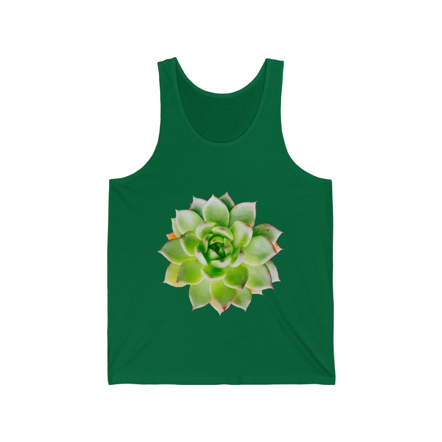Echeveria Unisex Jersey Tank